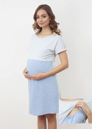 Сорочка для беременных и кормящих Happy Mom